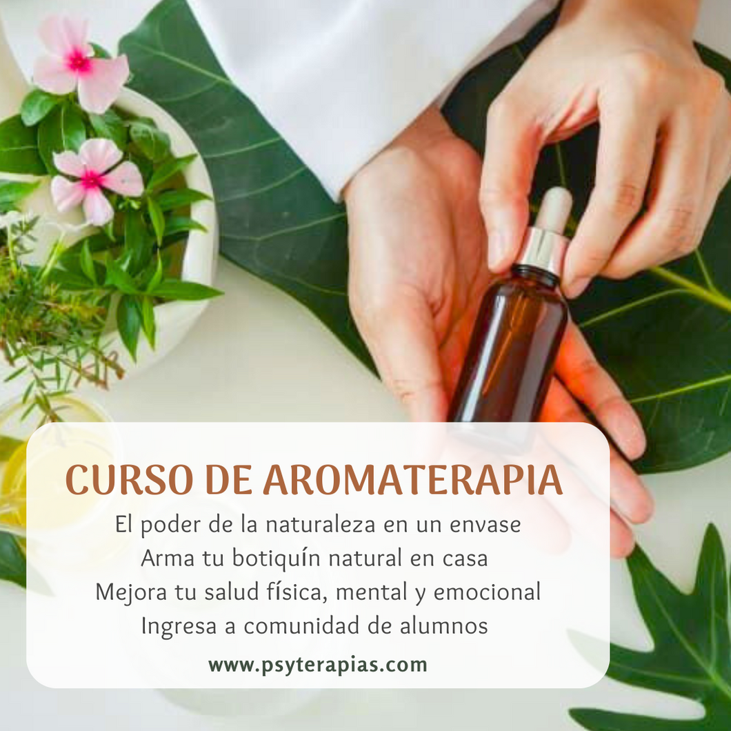 Curso de Aromaterapia Online - Sana con Aceites de Plantas